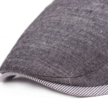 Load image into Gallery viewer, Thin Retro British Style Adjustable Shade Cotton Linen Beret
