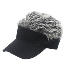 Load image into Gallery viewer, Unisex Fashion Outdoor Sunshade Baseball Cap with Wig