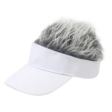 Load image into Gallery viewer, Unisex Fashion Outdoor Sunshade Baseball Cap with Wig