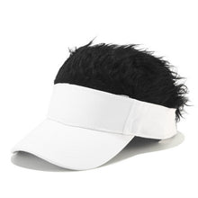 Load image into Gallery viewer, Unisex Fashion Outdoor Sunshade Baseball Cap with Wig