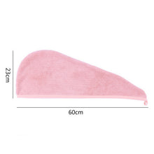 Load image into Gallery viewer, Womens Magic Quick Dry Bath Hair Drying Towel Cap Bathing Tool