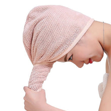 Load image into Gallery viewer, Womens Magic Quick Dry Bath Hair Drying Towel Cap Bathing Tool