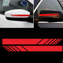 Load image into Gallery viewer, 10 PCS Simple Rearview Mirror Car Stickers Rearview Mirror Personality Scratches Reflective Car Stickers, D5