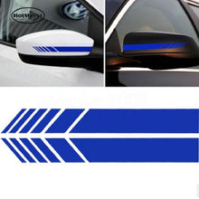 Load image into Gallery viewer, 10 PCS Simple Rearview Mirror Car Stickers Rearview Mirror Personality Scratches Reflective Car Stickers, D5