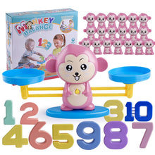 Load image into Gallery viewer, Monkey Balance Scale Toy Child Educational Math Toys