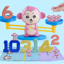 Load image into Gallery viewer, Monkey Balance Scale Toy Child Educational Math Toys
