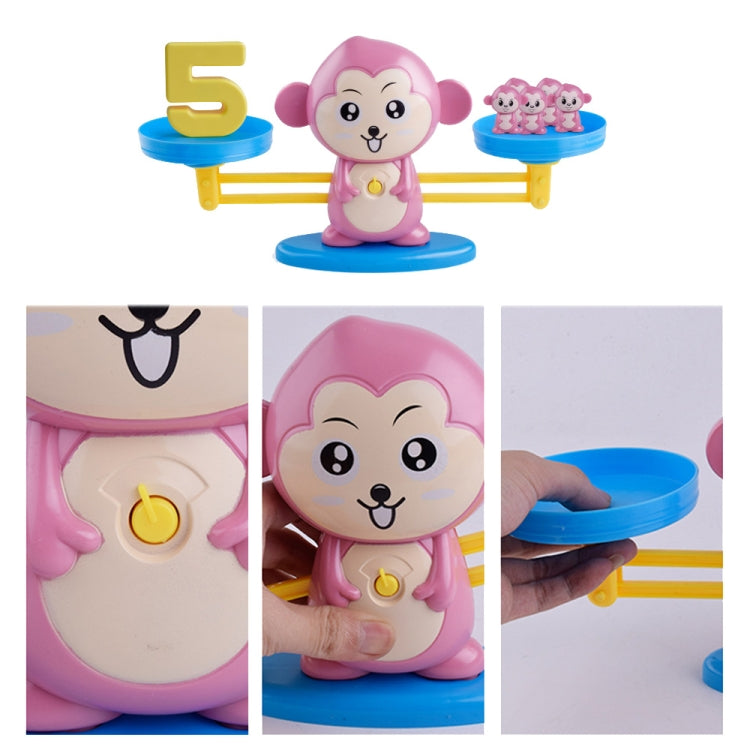 Monkey Balance Scale Toy Child Educational Math Toys