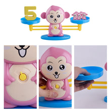 Load image into Gallery viewer, Monkey Balance Scale Toy Child Educational Math Toys