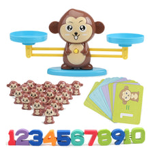Load image into Gallery viewer, Monkey Balance Scale Toy Child Educational Math Toys