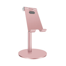 Load image into Gallery viewer, Adjustable Aluminum Alloy Cell Phone Tablet Holder Desk Stand Mount