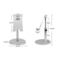 Load image into Gallery viewer, Adjustable Aluminum Alloy Cell Phone Tablet Holder Desk Stand Mount