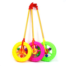 Load image into Gallery viewer, Trolley Toys Baby Walker Single Wheel Pusher Random Color Delivery, Single Wheel Pusher