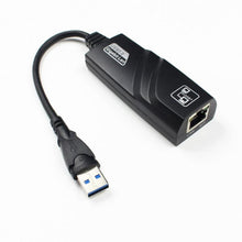 Load image into Gallery viewer, 2 PCS USB3.0 Gigabit Network Card Laptop External Wired USB to RJ45 Network Cable Interface