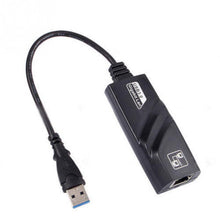 Load image into Gallery viewer, 2 PCS USB3.0 Gigabit Network Card Laptop External Wired USB to RJ45 Network Cable Interface