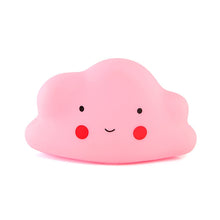 Load image into Gallery viewer, Cartoon Flaky Clouds Colorful Small Night-light  Bedside Lamp, Pink, Yellow, Blue