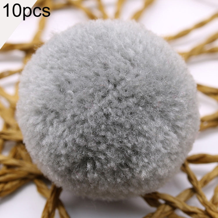 10 PCS Candy Color Toy Ball Decoration Fur Ball