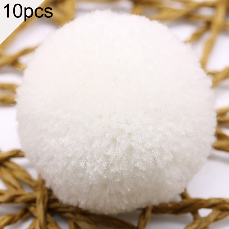 10 PCS Candy Color Toy Ball Decoration Fur Ball