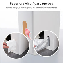 Load image into Gallery viewer, Bathroom Trash Can Toilet Brush Set Toilet Garbage Container