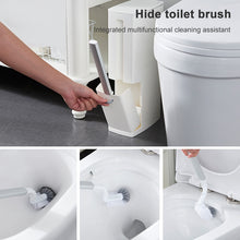 Load image into Gallery viewer, Bathroom Trash Can Toilet Brush Set Toilet Garbage Container