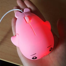 Load image into Gallery viewer, Cute Cartoon Wired Mouse Girl Office Home Laptop  Mouse