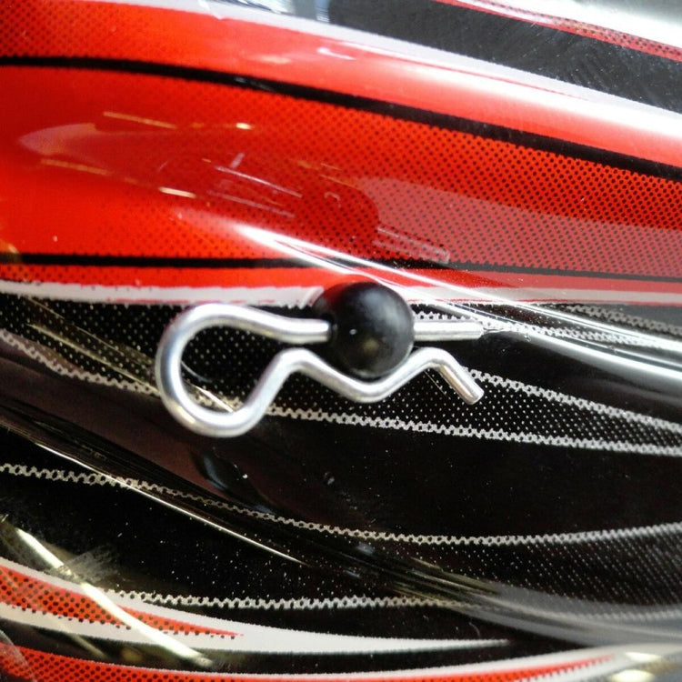 1000 PCS / Pack Stainless Body Shell Clip Pin Electric Oil Truck Universal R Buckle