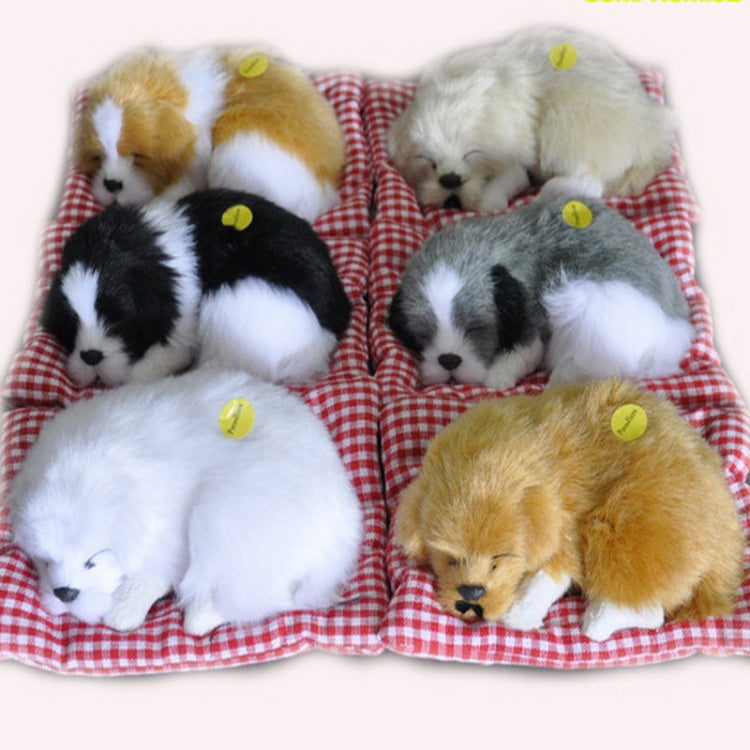 Simulation Will Call the Sleeping Dog Ornaments Toy Creative Doll Children Gift