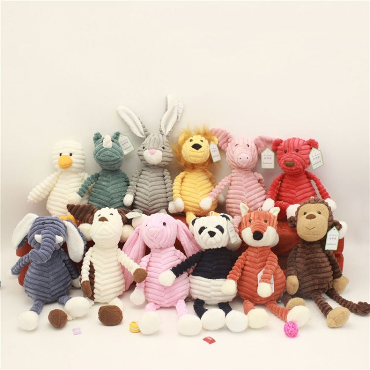 Striped Animal Plush Toy Doll Creative Animal Doll