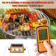 Load image into Gallery viewer, Wireless Remote BBQ Thermometer Dual Probe Digital Cooking Meat Food Oven Thermometer, DTH-106