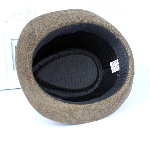 Fashion Seaside Sun Visor Hat Folding Net Surface Jazz Hat