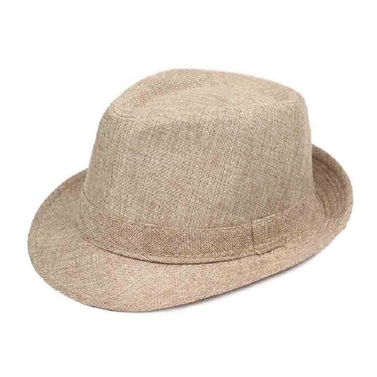 Fashion Seaside Sun Visor Hat Folding Net Surface Jazz Hat