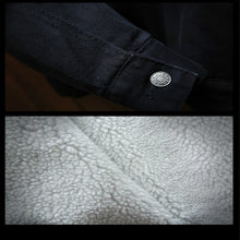 Load image into Gallery viewer, Men Winter Wool Liner Jean Jackets Outerwear Warm Denim Coats, S, M, L, XL, XXL, XXXL, XXXXL, XXXXXL, XXXXXXL