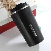Load image into Gallery viewer, Smart Version Double Stainless steel 304 Coffee Mug Car Thermos Mug Travel Thermo Cup, 380ml Black, 380ml Green, 380ml Blue, 380ml Pink, 380ml White, 510ml White, 510ml Black, 510ml Green, 510ml Blue, 510ml Pink