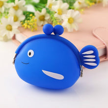 Load image into Gallery viewer, Mini Cute Fish Creative Cartoon Silicone Coin Purse