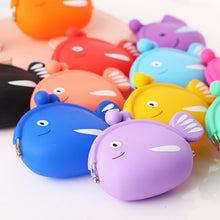 Load image into Gallery viewer, Mini Cute Fish Creative Cartoon Silicone Coin Purse