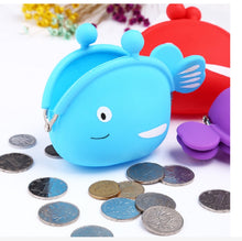 Load image into Gallery viewer, Mini Cute Fish Creative Cartoon Silicone Coin Purse