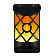Load image into Gallery viewer, Solar Flame Courtyard Flood Light Wall Lamp Outdoor Lawn Landscape Street Light Induction Lamp, 66 LEDs