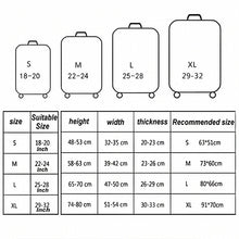 Load image into Gallery viewer, Travel Abrasion-resistant Elastic Luggage Protective Cover Suitcase Dust Covers, 18-21 inch, 22-24 inch, 25-28 inch, 29-32 inch