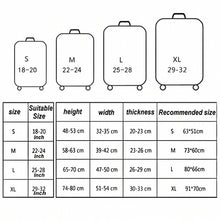 Load image into Gallery viewer, Travel Abrasion-resistant Elastic Luggage Protective Cover Suitcase Dust Covers, 18-21 inch, 22-24 inch, 25-28 inch, 29-32 inch