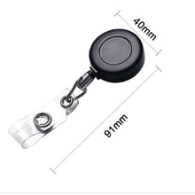Load image into Gallery viewer, Zinc Alloy Easy to Pull Buckle Key Chain Back Clip Type Anti Theft Telescopic Buckle