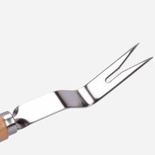Load image into Gallery viewer, Thick Stainless Steel Weeder Wooden Handle Root Picking Tool, Wooden Handle Root Picking Tool