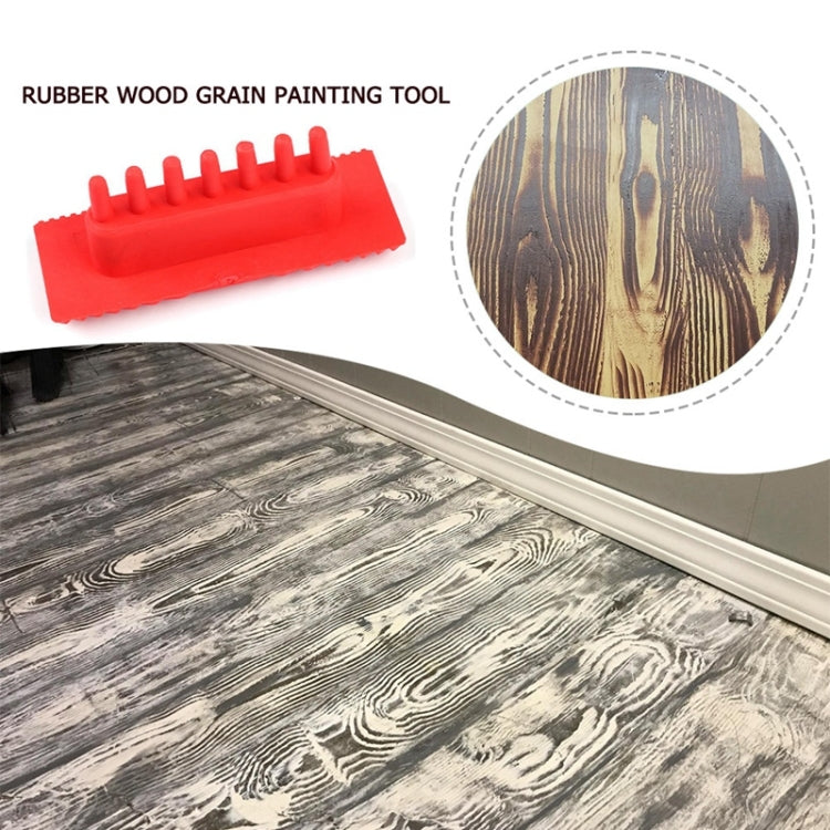 Imitation Wood Grain Tool Wood Grain Roller Paint Printing Tool, A Sytle MS3, B Sytle MS6