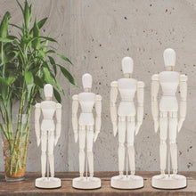Load image into Gallery viewer, Wooden Puppet Toy Humanoid Art Sketch Model Joint Doll