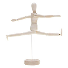 Load image into Gallery viewer, Wooden Puppet Toy Humanoid Art Sketch Model Joint Doll