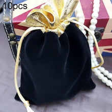 Load image into Gallery viewer, Velvet Bag Jewelry Storage Bag Christmas New Year Holiday Blessing Bag, 7x9cm, 10x12cm, 12x15cm