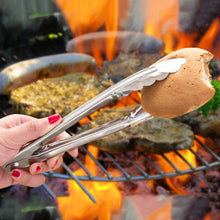 Load image into Gallery viewer, 3 PCS 9 inch Stainless Steel Food Clip Bread Barbecue Clip Baking Tools, Bread Barbecue Clip