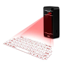 Load image into Gallery viewer, JHP-Best Portable Virtual Lasers Keyboard Mouse Wireless Bluetooth Lasers Projection Speaker