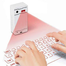 Load image into Gallery viewer, JHP-Best Portable Virtual Lasers Keyboard Mouse Wireless Bluetooth Lasers Projection Speaker