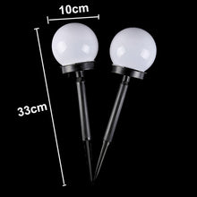 Load image into Gallery viewer, 2 PCS Waterproof Outdoor Bulb Solar Ground Light Lawn Landscape Decoration