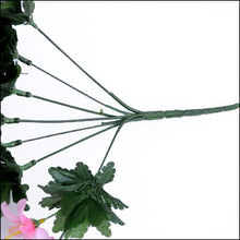 Load image into Gallery viewer, Artificial Flower Wall Hanging Lily Flower Vine Basket Flower Party Decorations