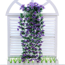 Load image into Gallery viewer, Artificial Flower Wall Hanging Lily Flower Vine Basket Flower Party Decorations